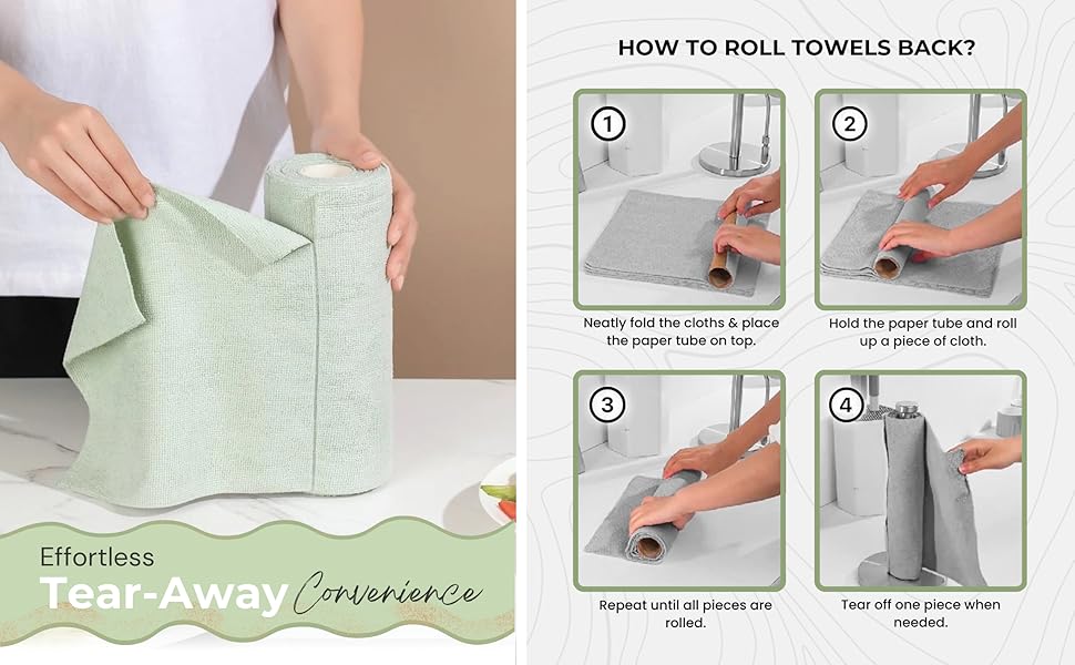 Must Mine™ Cleaning Cloth Roll(25Sheets)